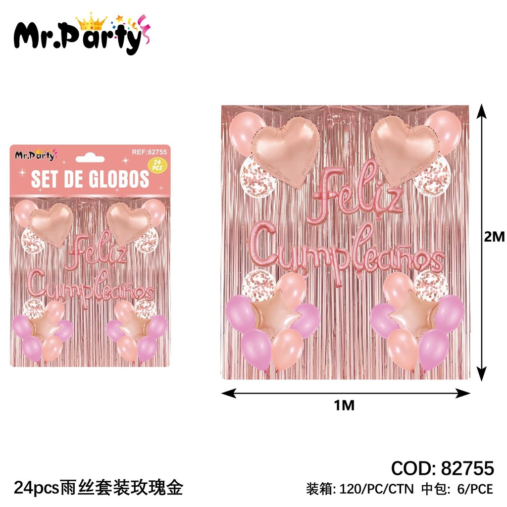 [Mr-82755] SET DE GLOBOS