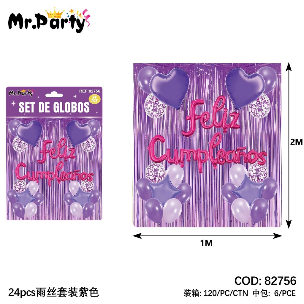 [Mr-82756] SET DE GLOBOS
