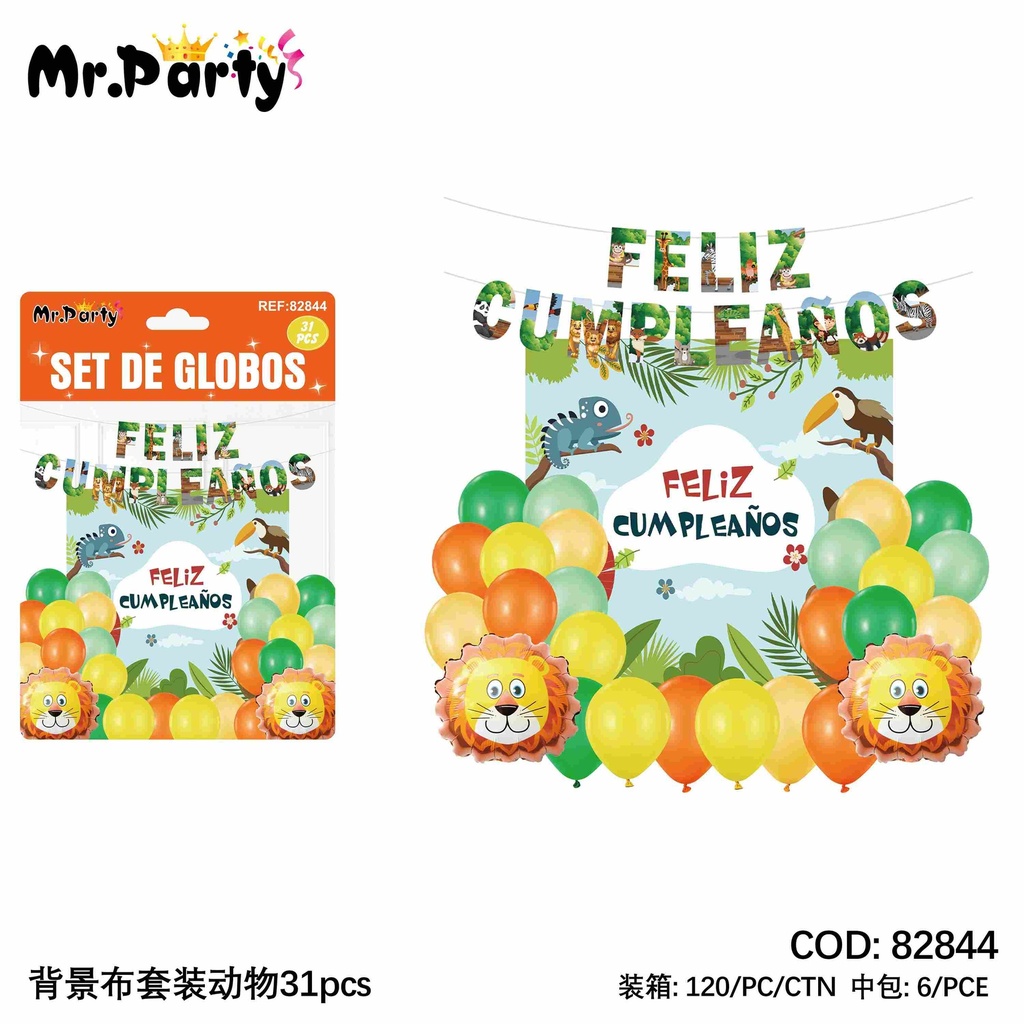 [Mr-82844] SET DE GLOBOS