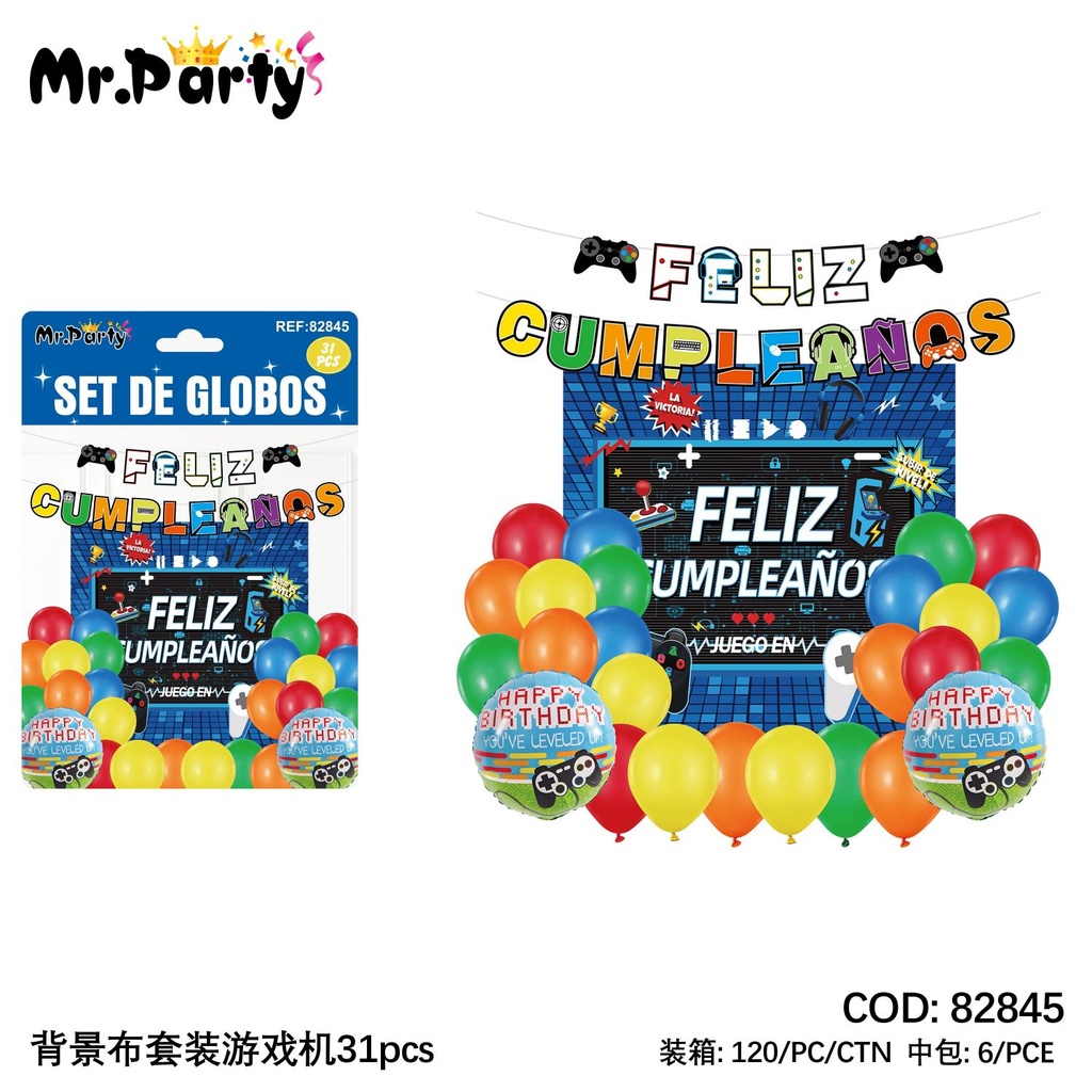 [Mr-82845] SET DE GLOBOS