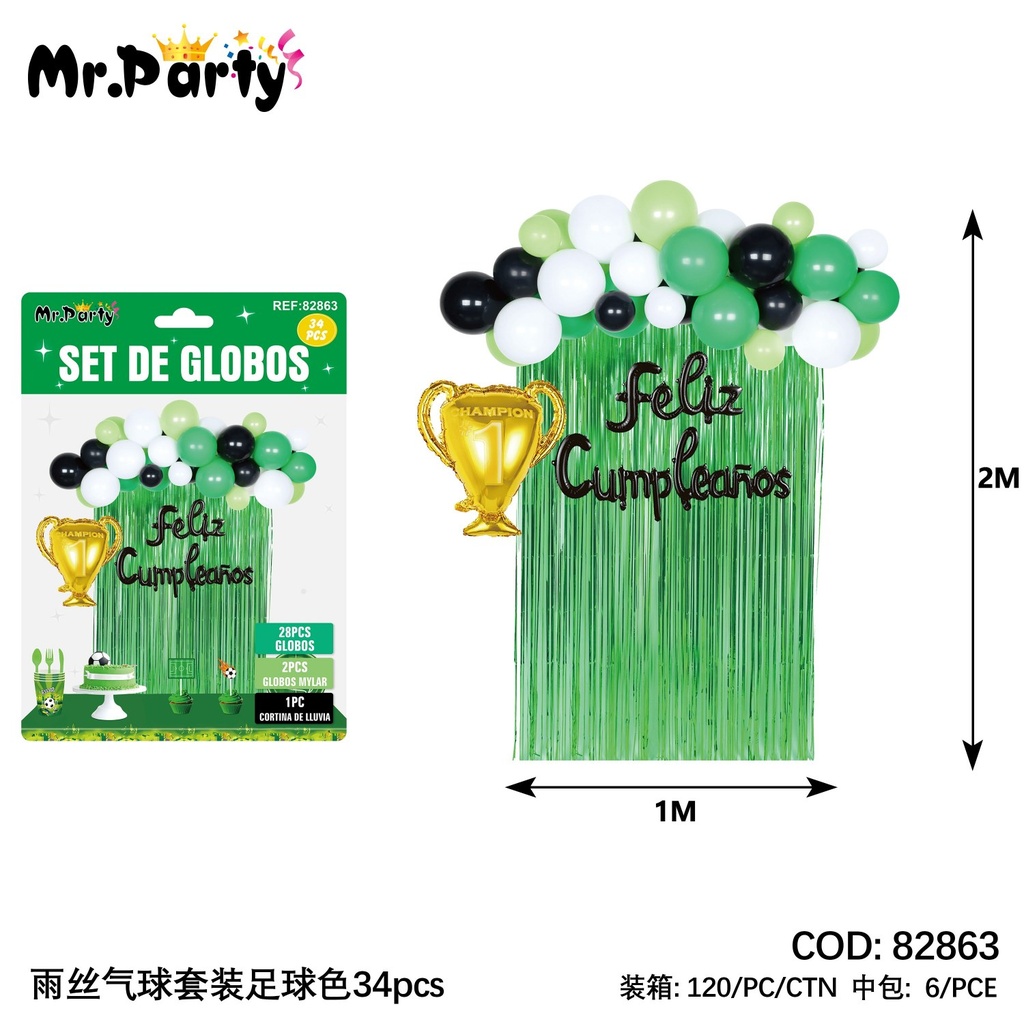 [Mr-82863] SET DE GLOBOS