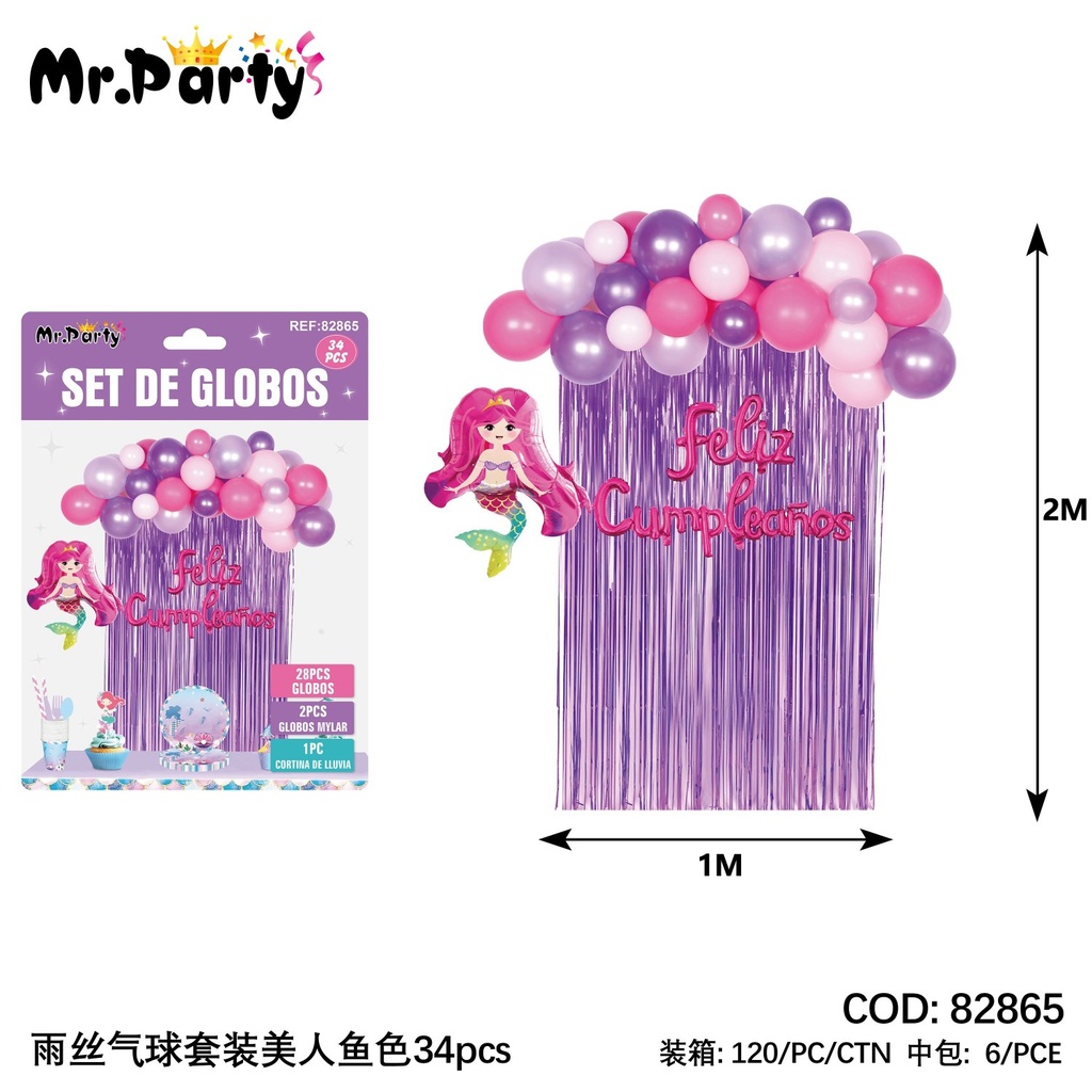 [Mr-82865] SET DE GLOBOS