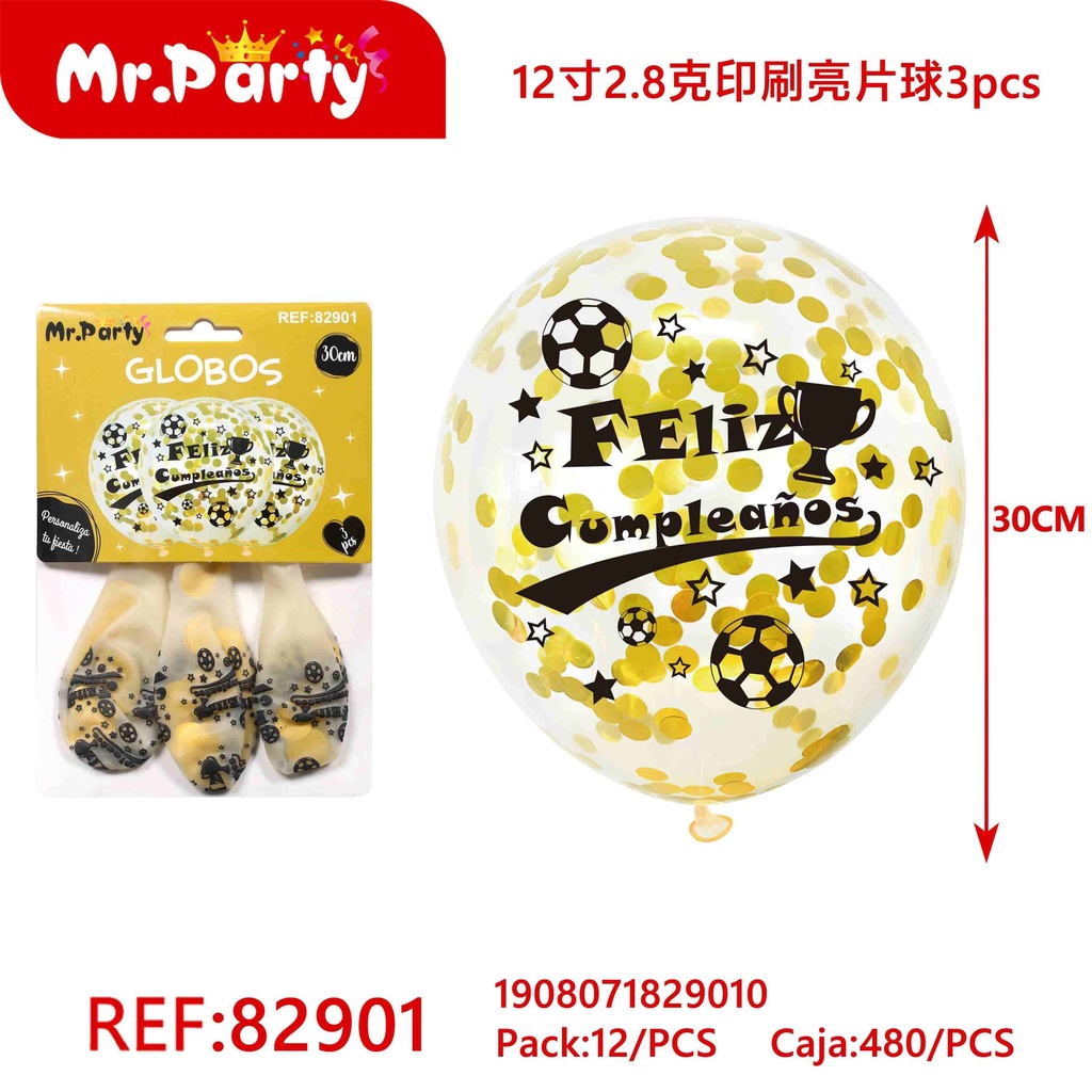 [Mr-82901] GLOBO CON CONFETI