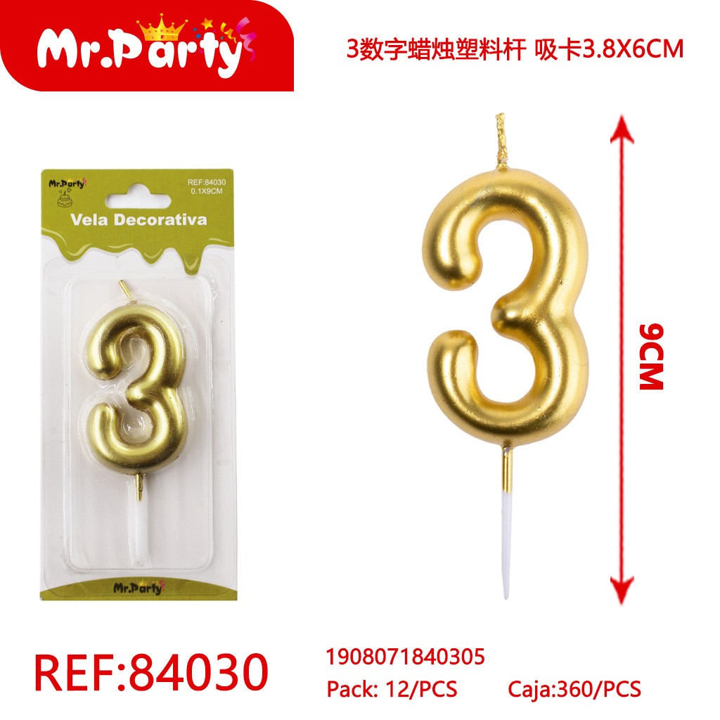 [Mr-84030] VELA DE CUMPLEANOS