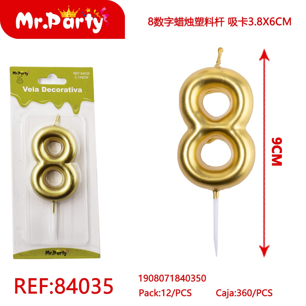 [Mr-84035] VELA DE CUMPLEANOS