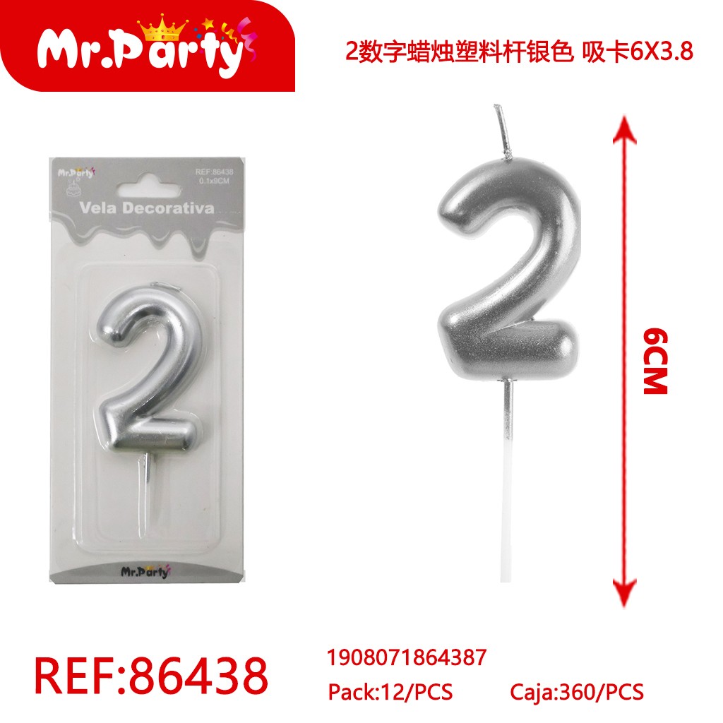 [Mr-86438] VELA DE CUMPLEANOS