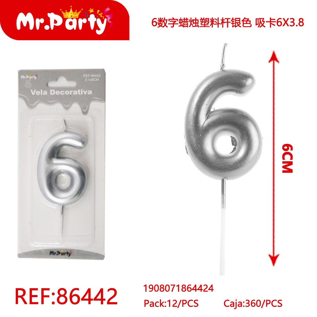 [Mr-86442] VELA DE CUMPLEANOS