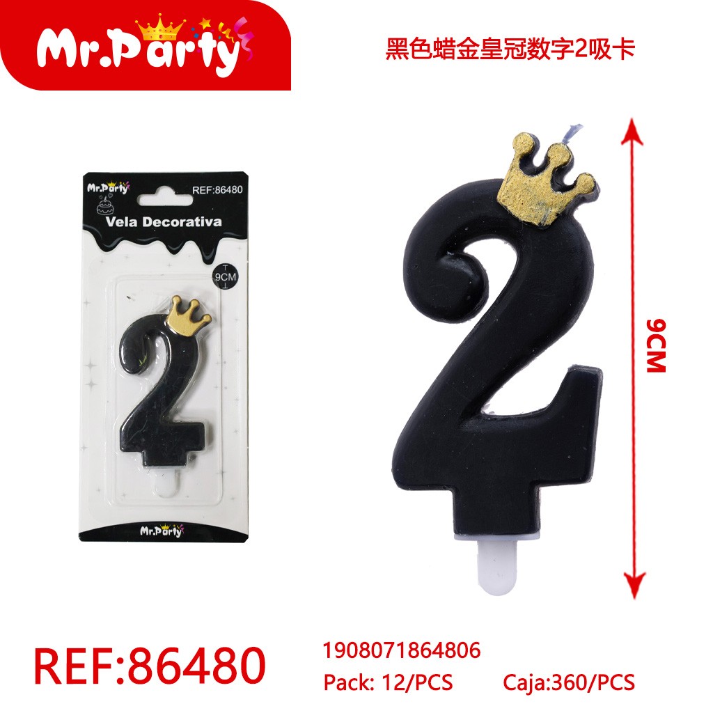 [Mr-86480] VELA DE CUMPLEANOS