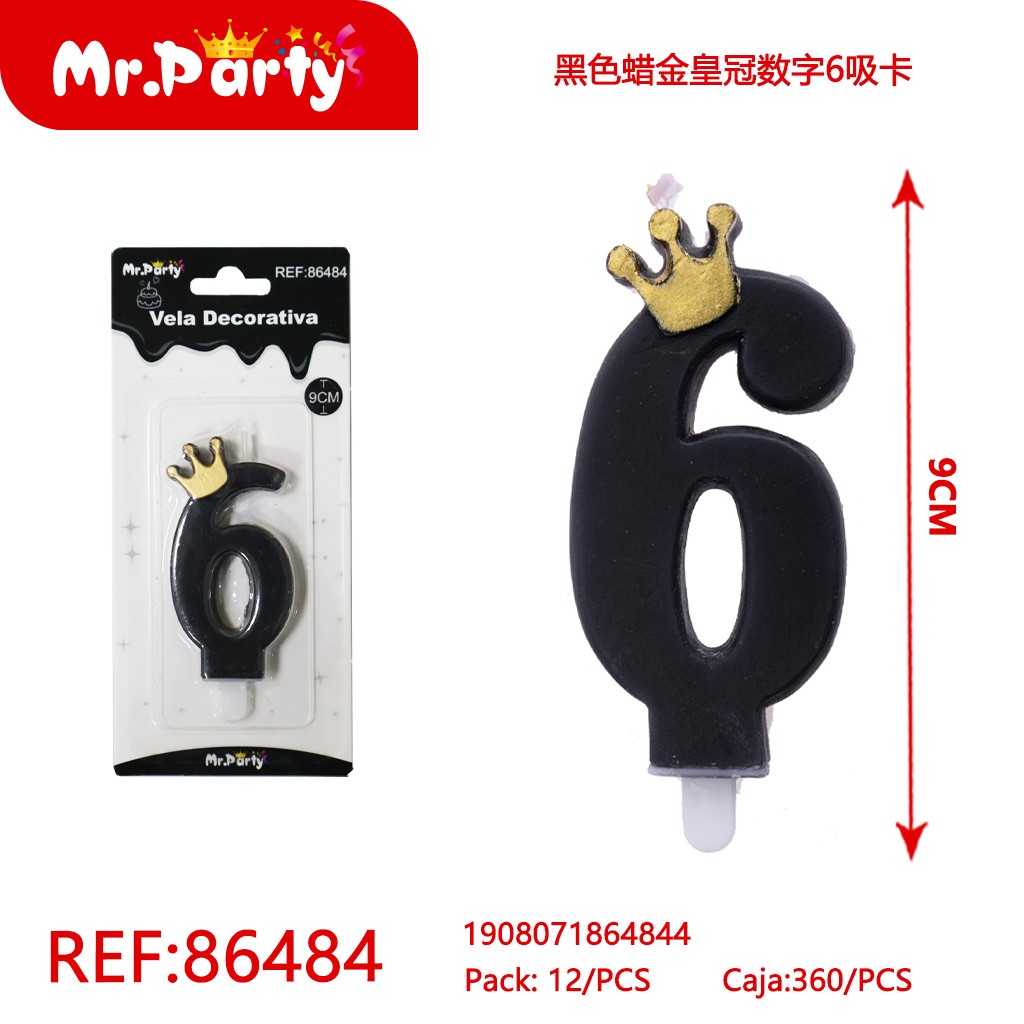 [Mr-86484] VELA DE CUMPLEANOS