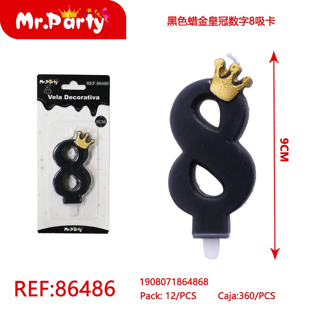 [Mr-86486] VELA DE CUMPLEANOS