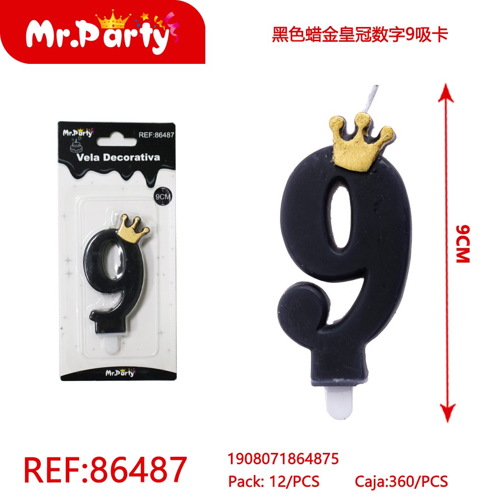 [Mr-86487] VELA DE CUMPLEANOS