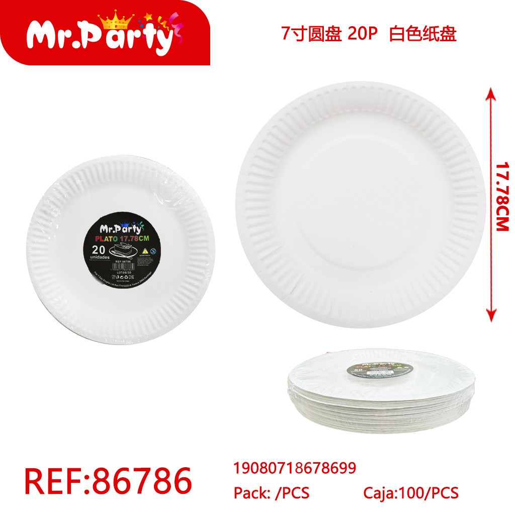 [Mr-86785] PLATO PAPEL