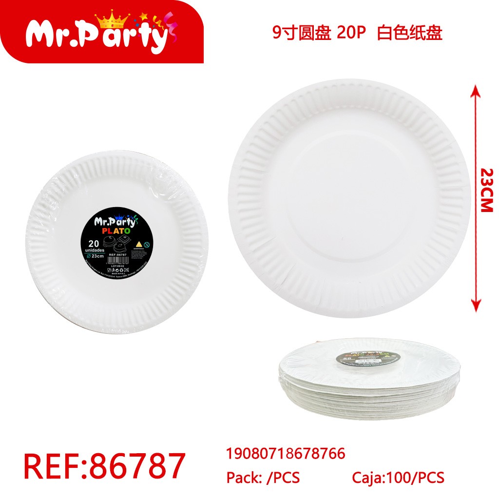 [Mr-86786] PLATO PAPEL