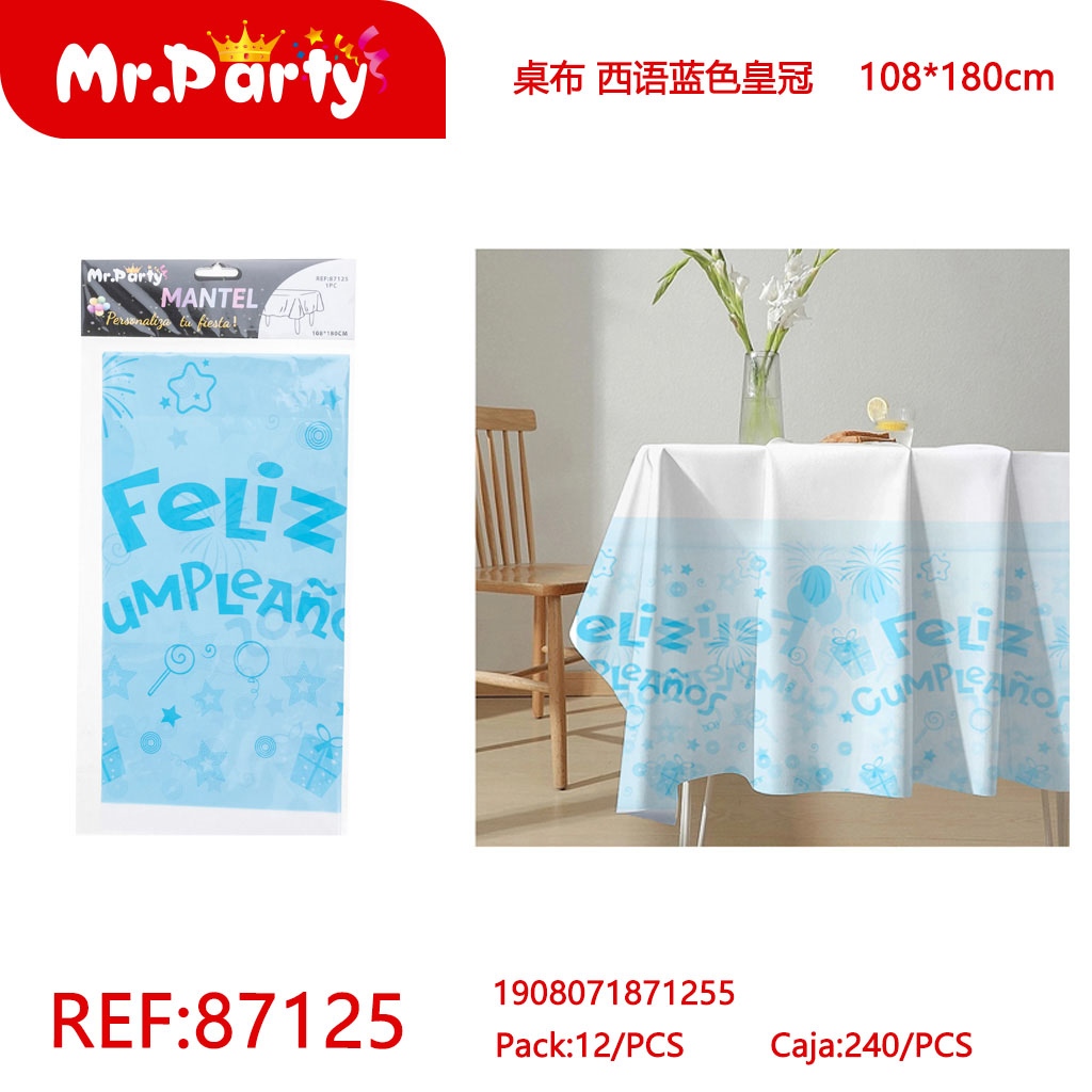 [Mr-87125] MANTEL CUMPLEANOS