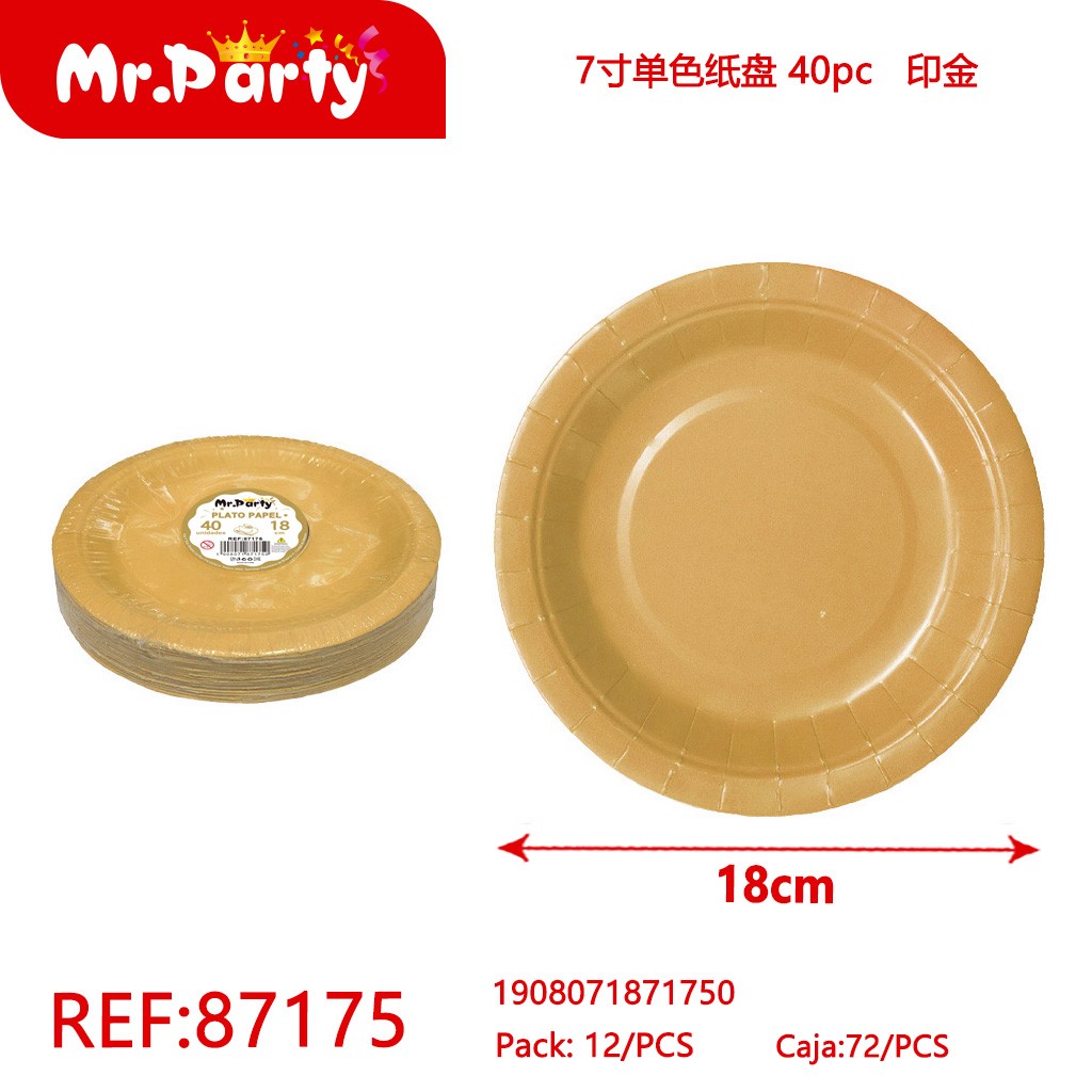 [Mr-87175] PLATO PAPEL