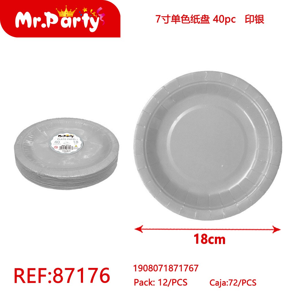 [Mr-87176] PLATO PAPEL