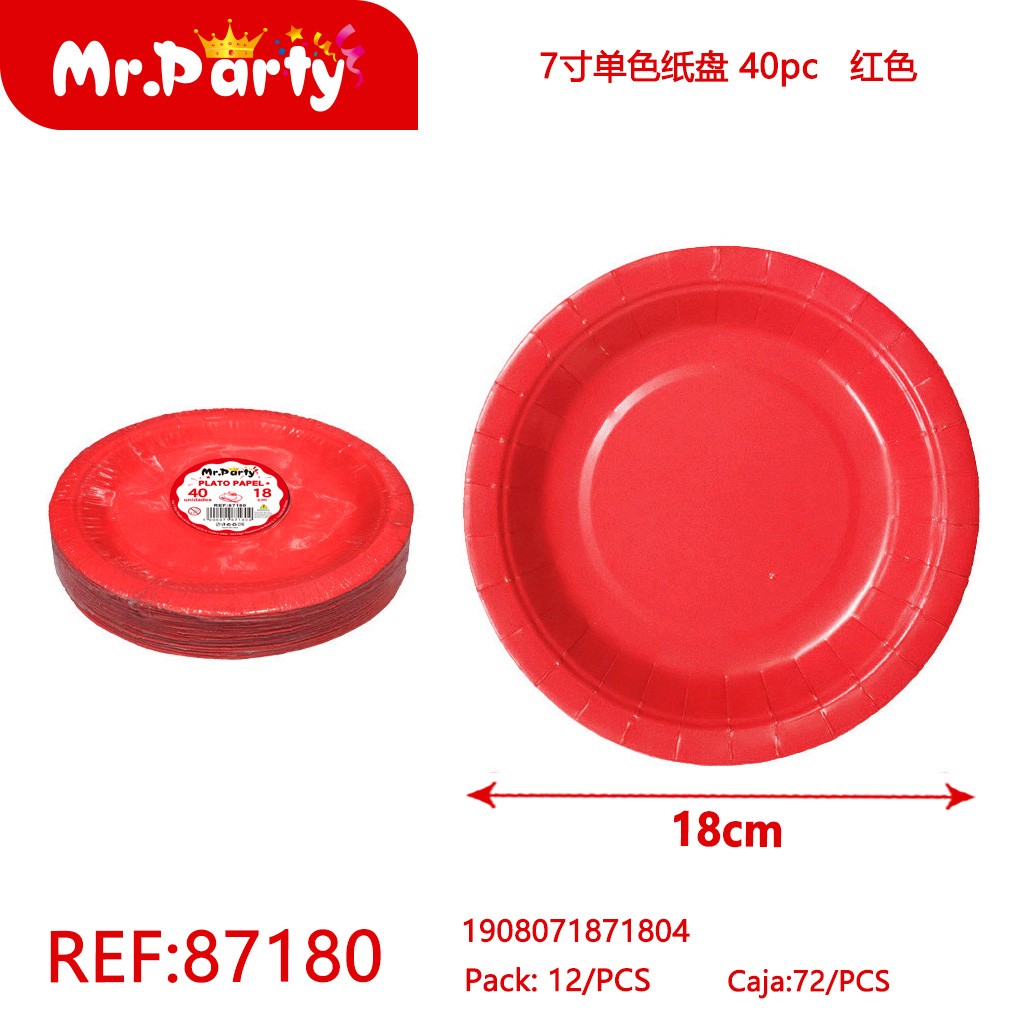 [Mr-87180] PLATO PAPEL