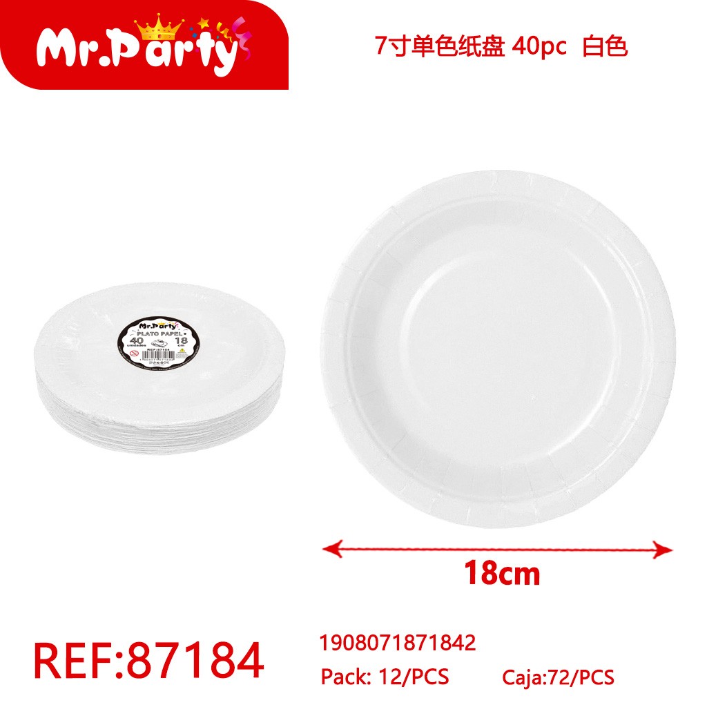 [Mr-87184] PLATO PAPEL