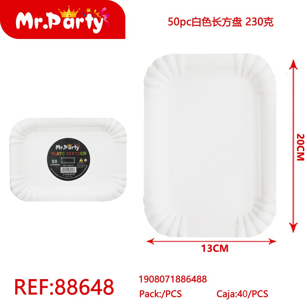 [Mr-88647] PLATO PAPEL