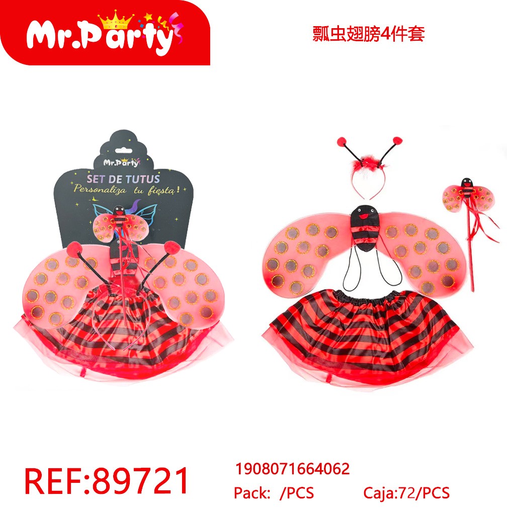 [Mr-89721] SET DE TUTUS 4