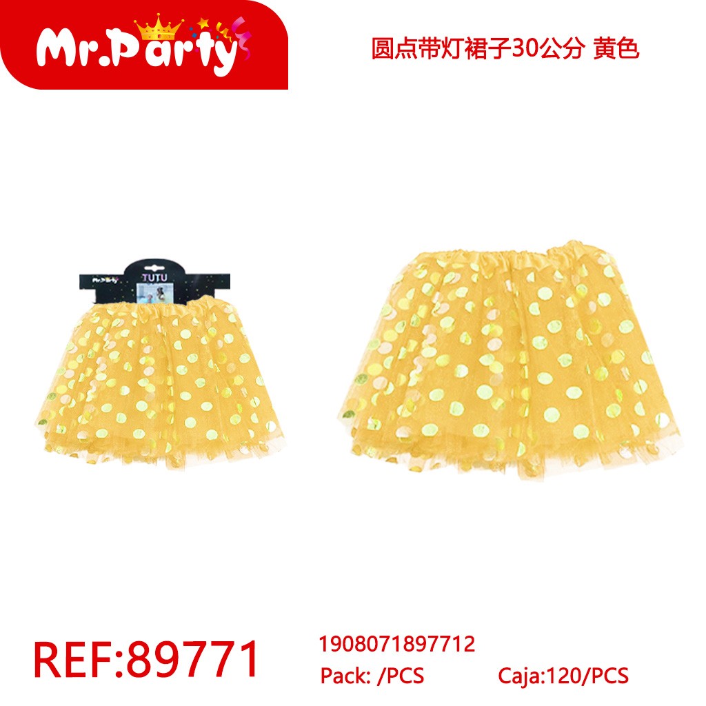 [Mr-89771] TUTU CON LUZ