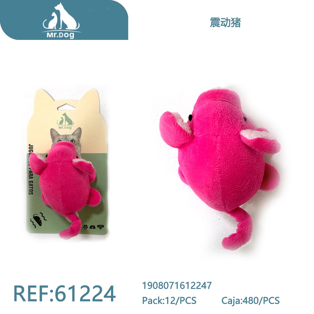 [Mr-61224] CERDO VIBRADOR PARA GATOS