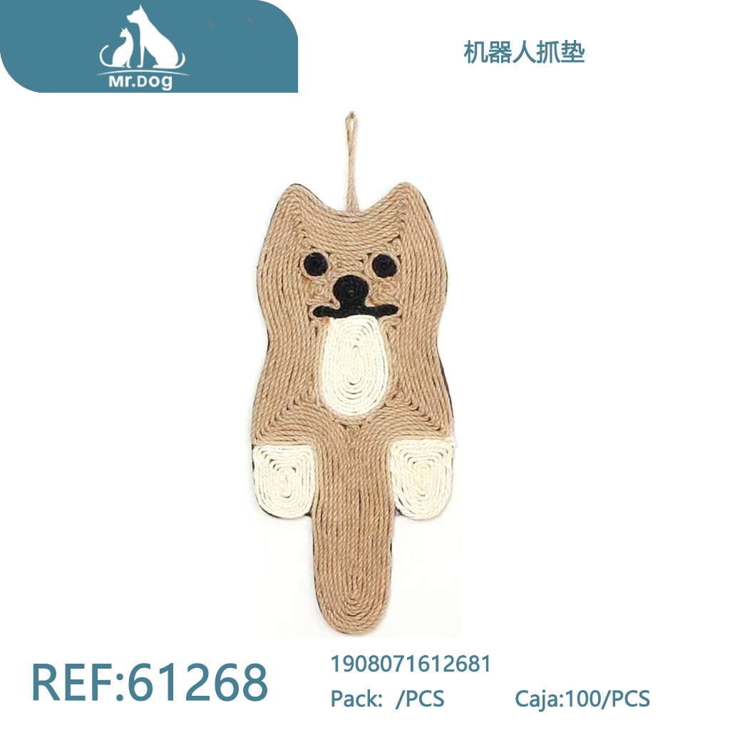 [Mr-61268] RASCADOR CON DISEÑO DE ROBOT PARA GATOS