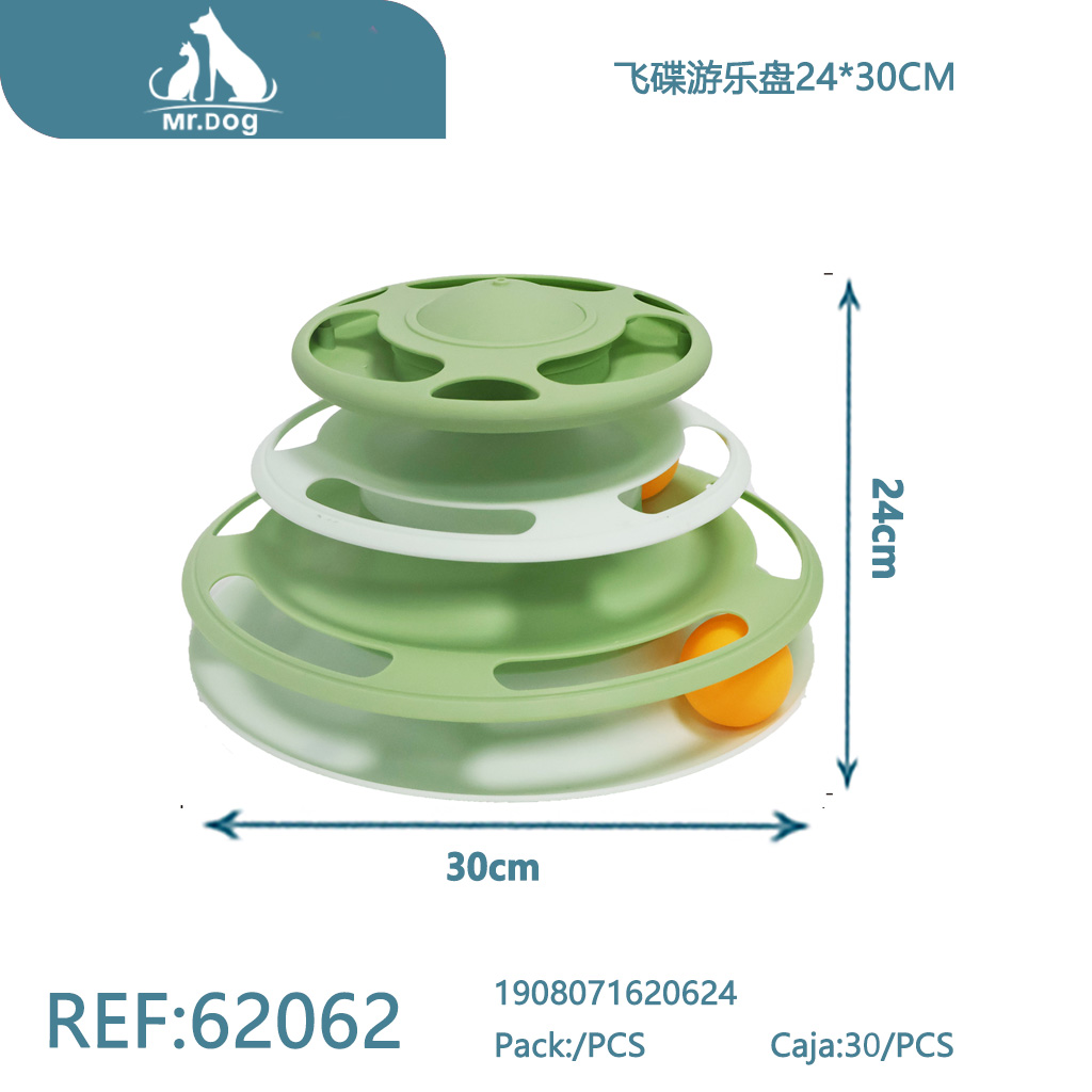 [Mr-62062] JUGUETE EN FORMA DE PLATILLO VOLADOR PARA MASCOTAS