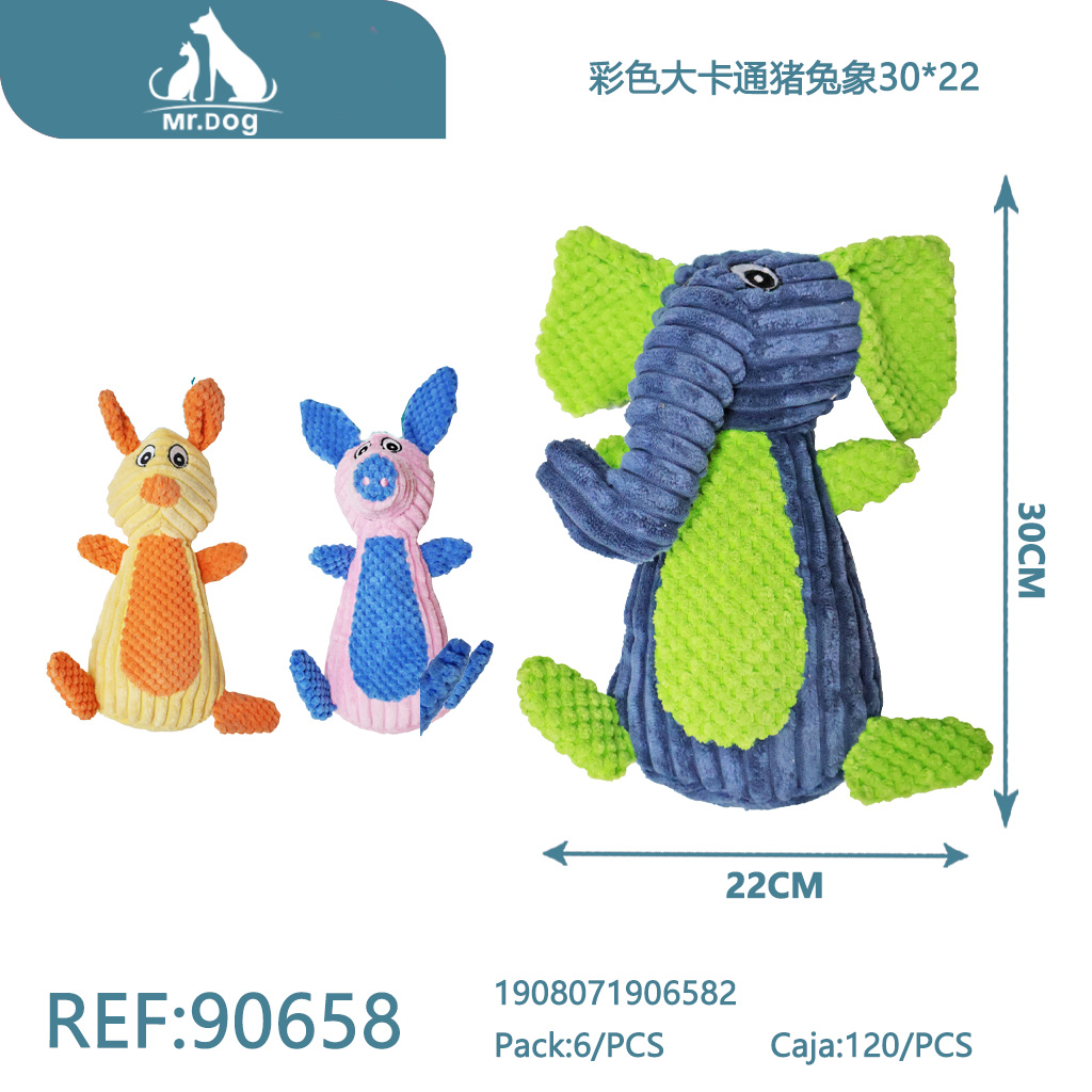 [Mr-90658] JUGUETE ESTILO CARICATURA PARA MASCOTAS