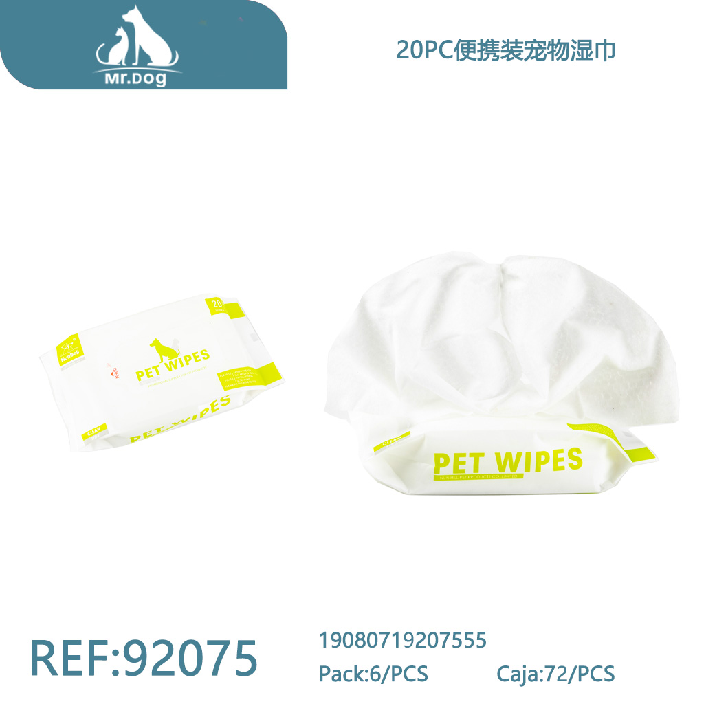 [Mr-92075] TOALLITAS HÚMEDAS PARA MASCOTAS