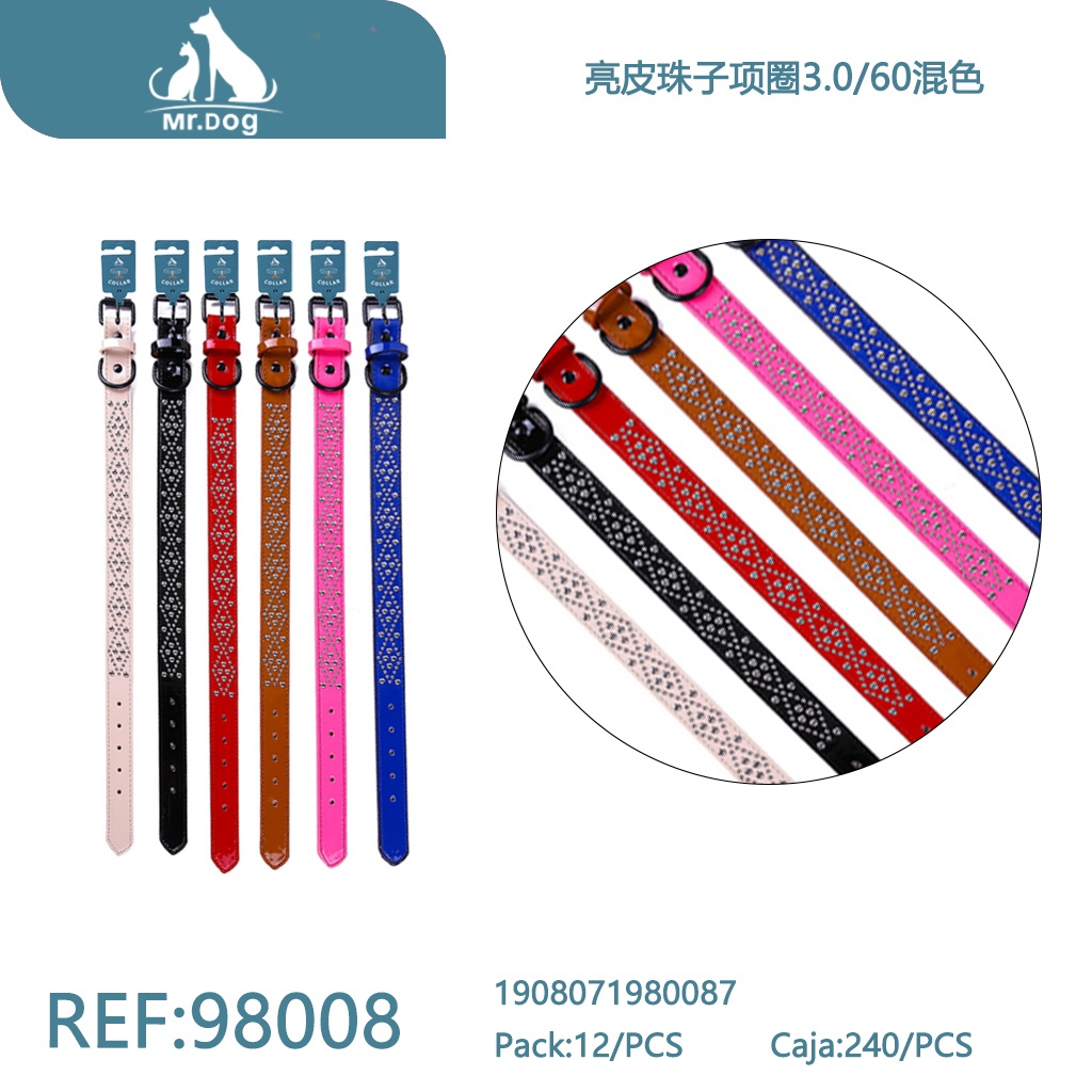 [Mr-98008] COLLAR PU PARA MASCOTA