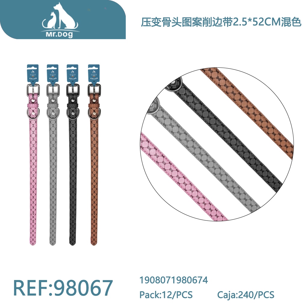 [Mr-98067] COLLAR PU PARA MASCOTA