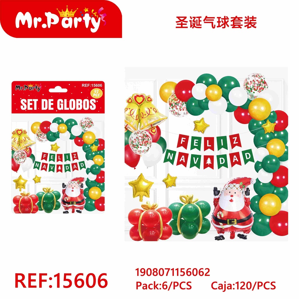 [Mr-15606] SET DE GLOBOS