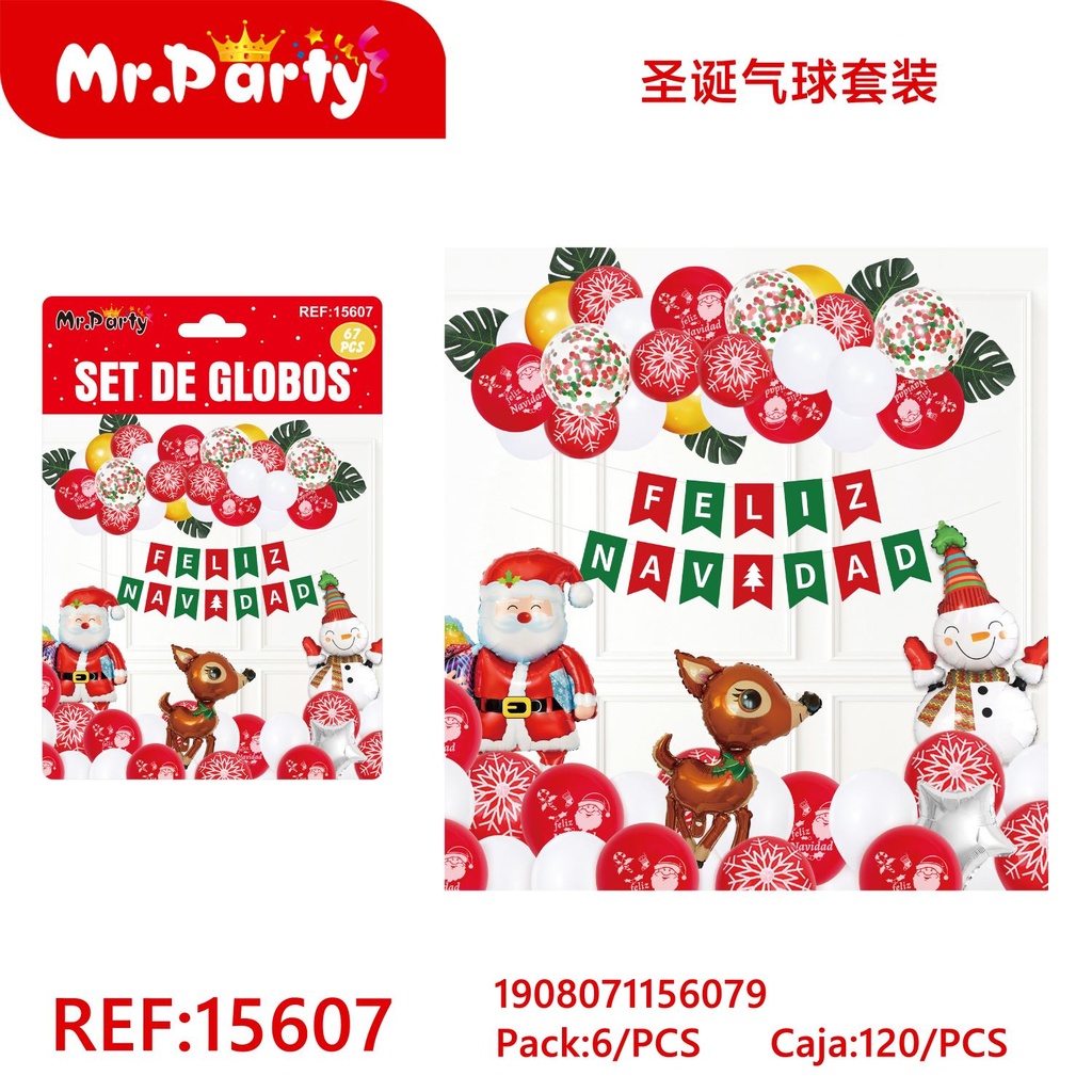 [Mr-15607] SET DE GLOBOS
