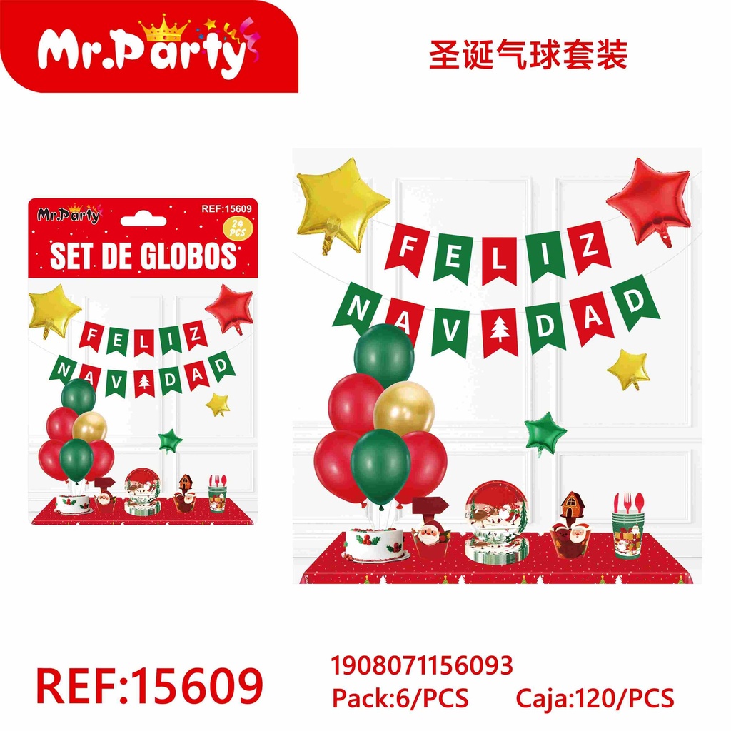 [Mr-15609] SET DE GLOBOS