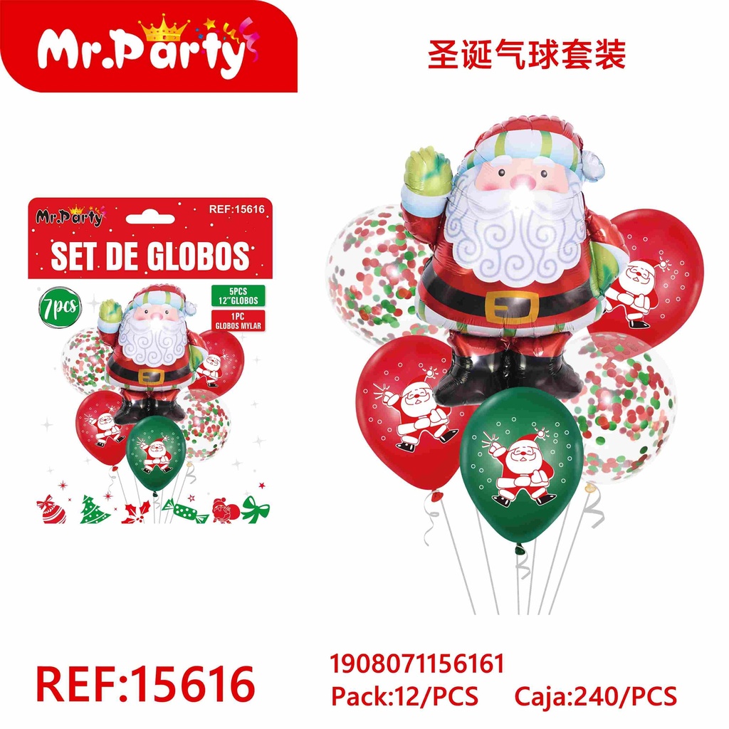 [Mr-15616] SET DE GLOBOS