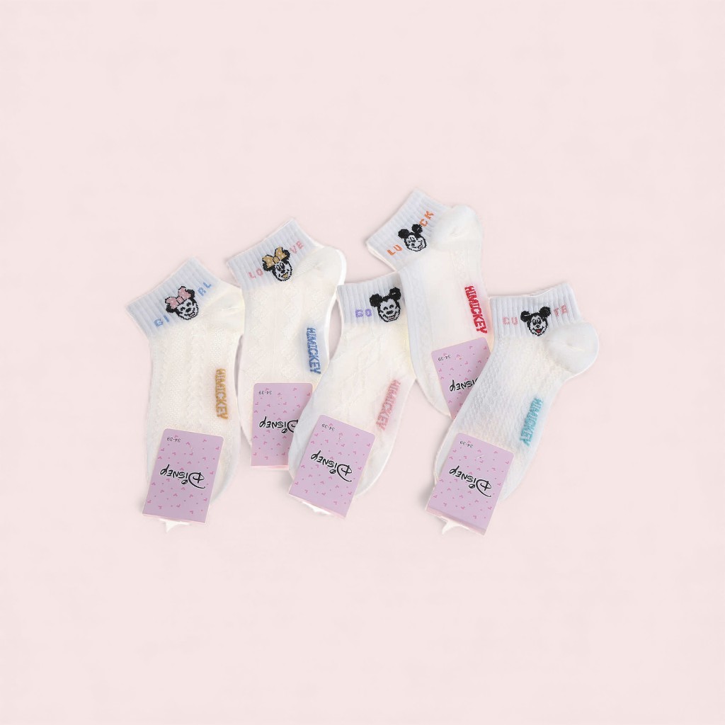 [CLF-228263] Calcetas Bordadas Dama-Disney