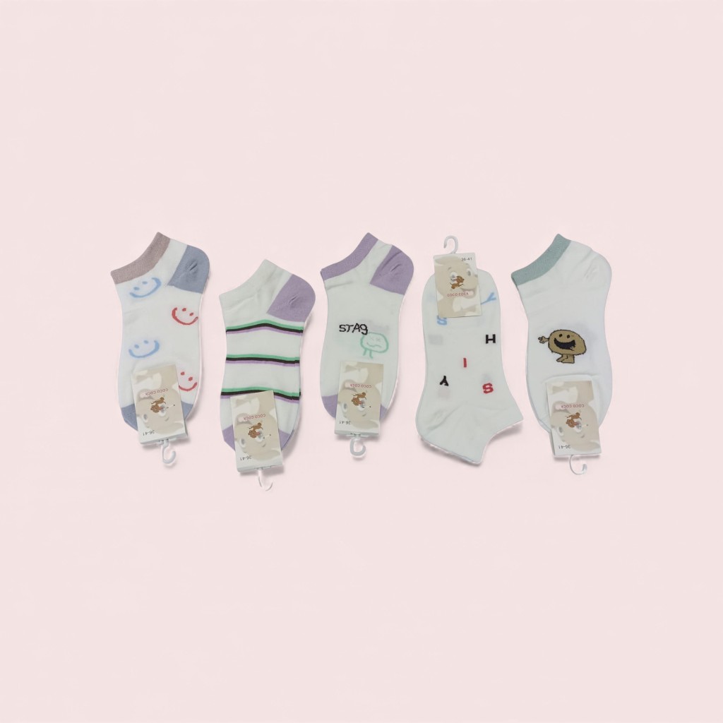 [YCS-11001] Calcetas Bordadas Dama