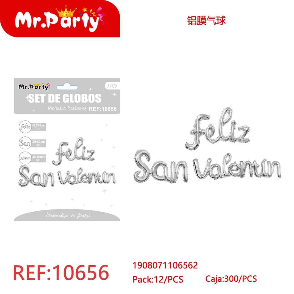 [Mr-10656] SET DE GLOBOS