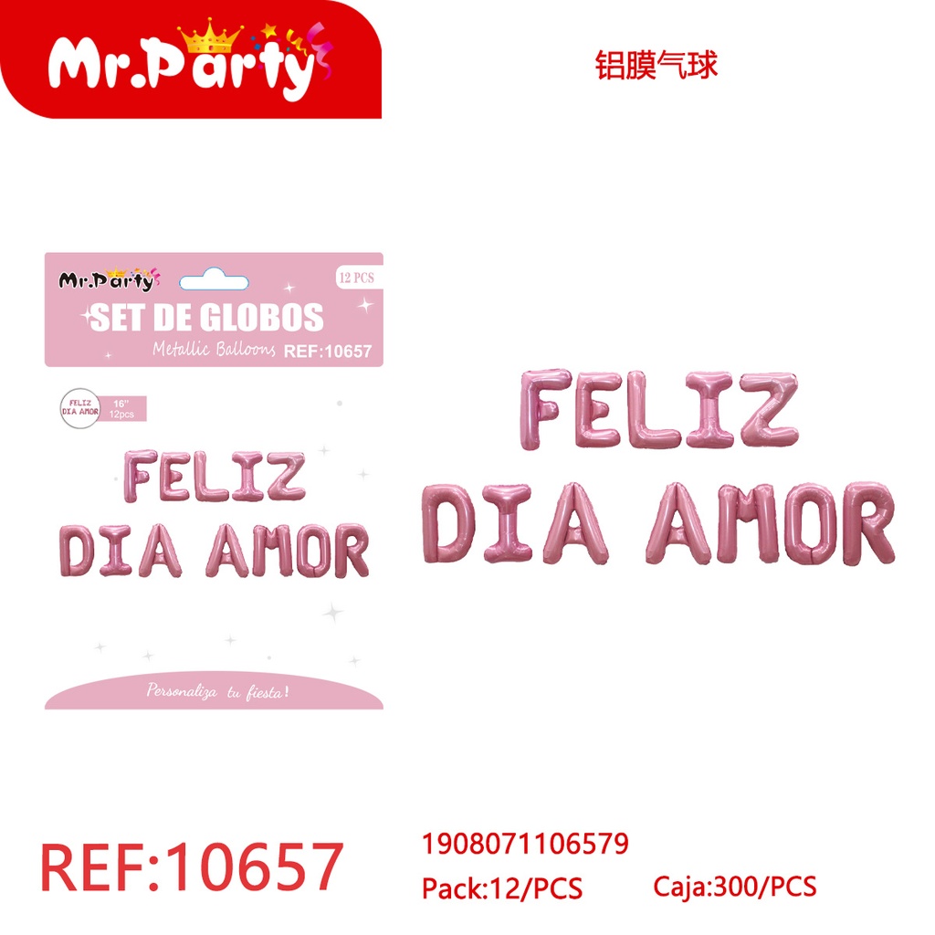 [Mr-10657] SET DE GLOBOS