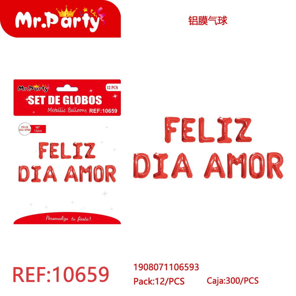 [Mr-10659] SET DE GLOBOS