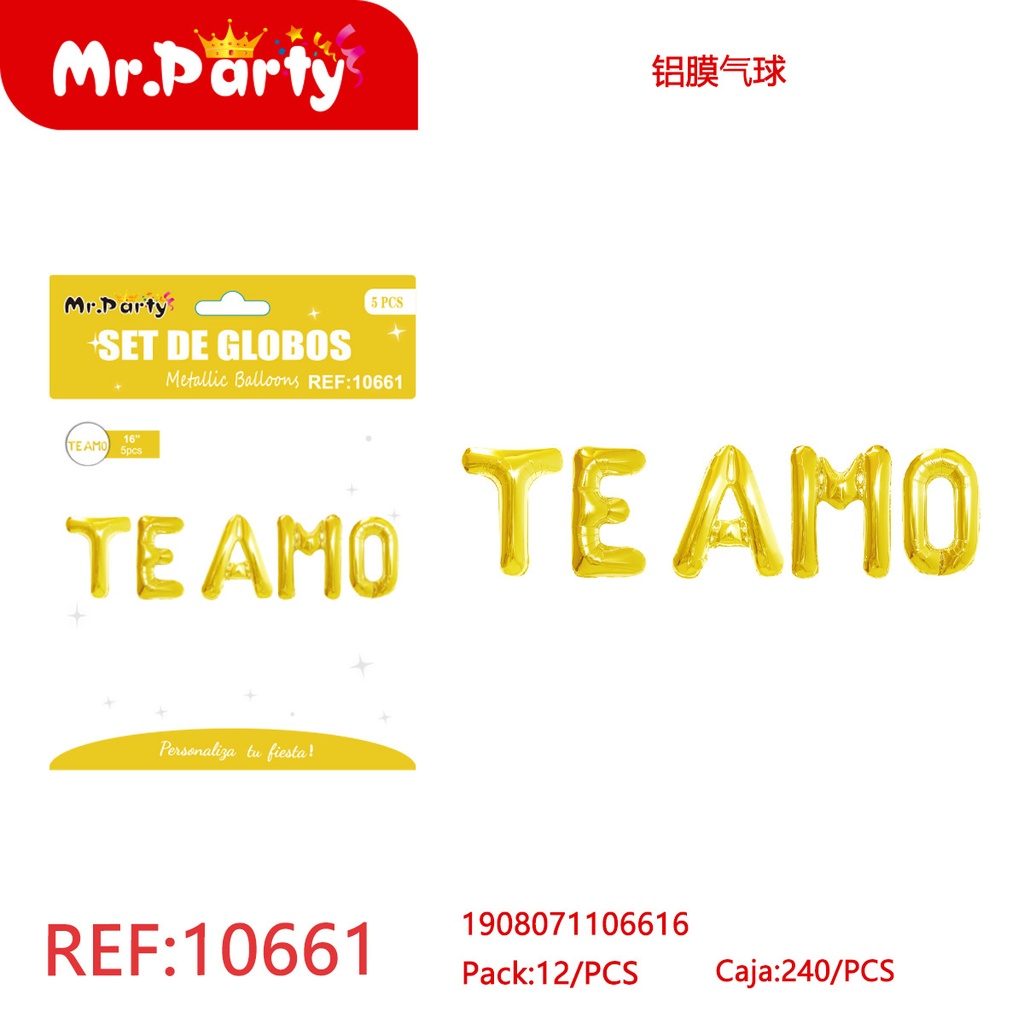 [Mr-10661] SET DE GLOBOS