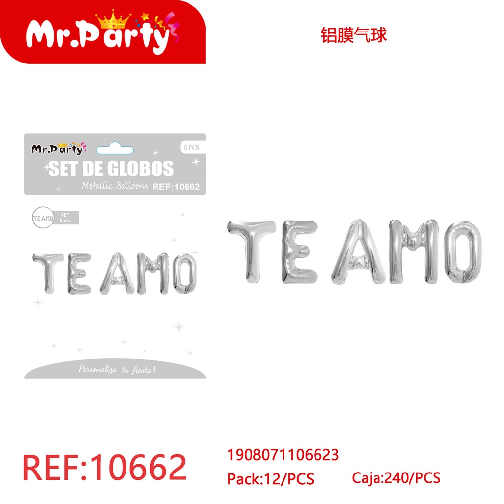 [Mr-10662] SET DE GLOBOS