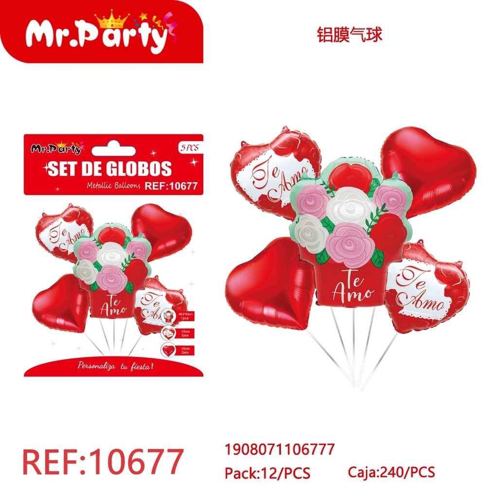 [Mr-10677] SET DE GLOBOS