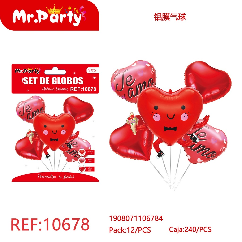 [Mr-10678] SET DE GLOBOS