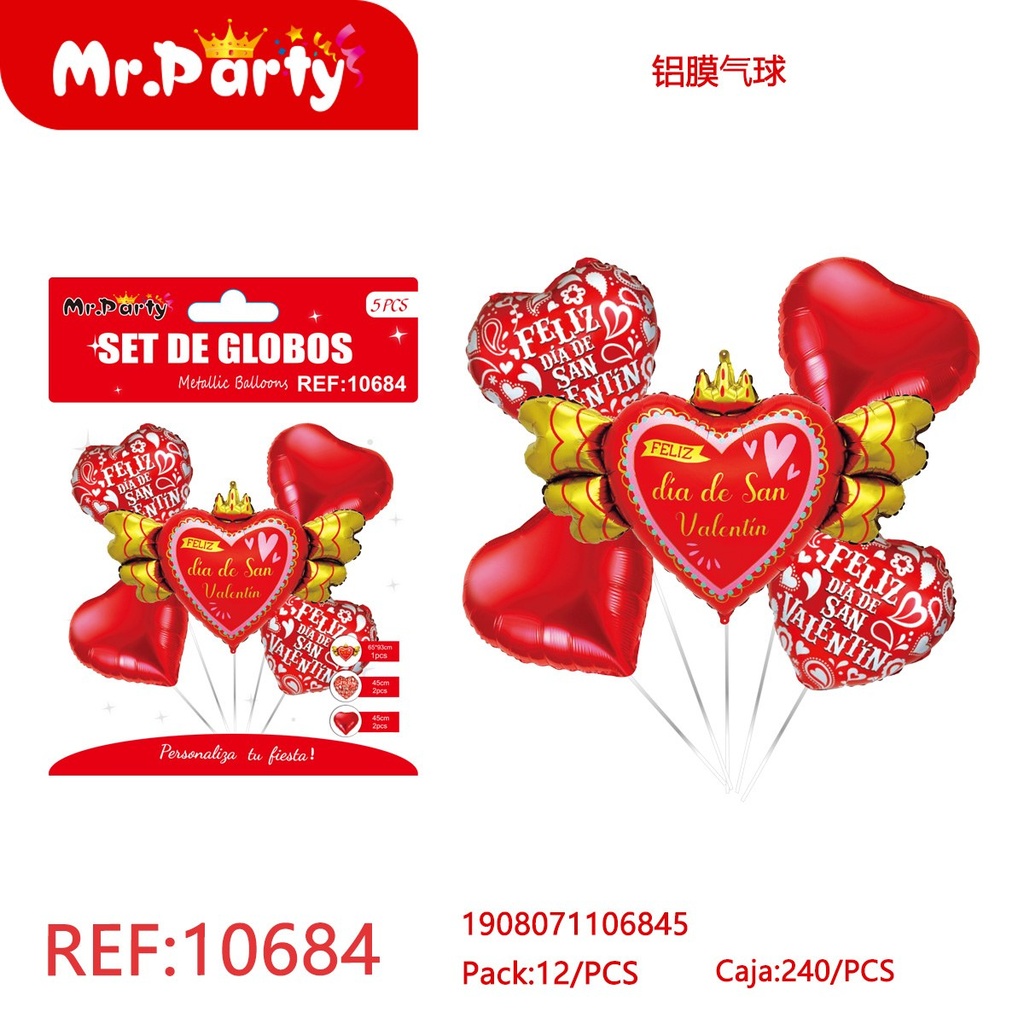[Mr-10684] SET DE GLOBOS
