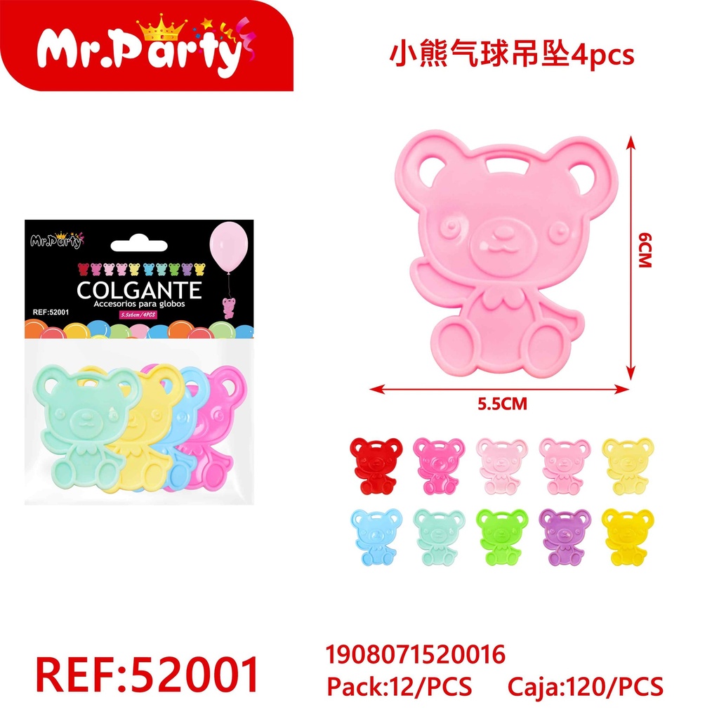 [Mr-52001] ACESORIOS PARA GLOBOS