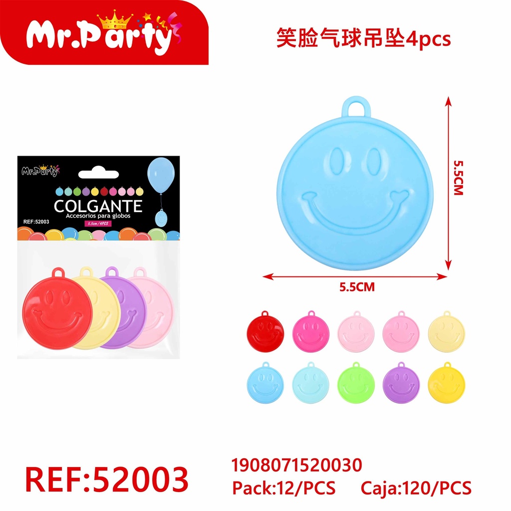 [Mr-52003] ACESORIOS PARA GLOBOS