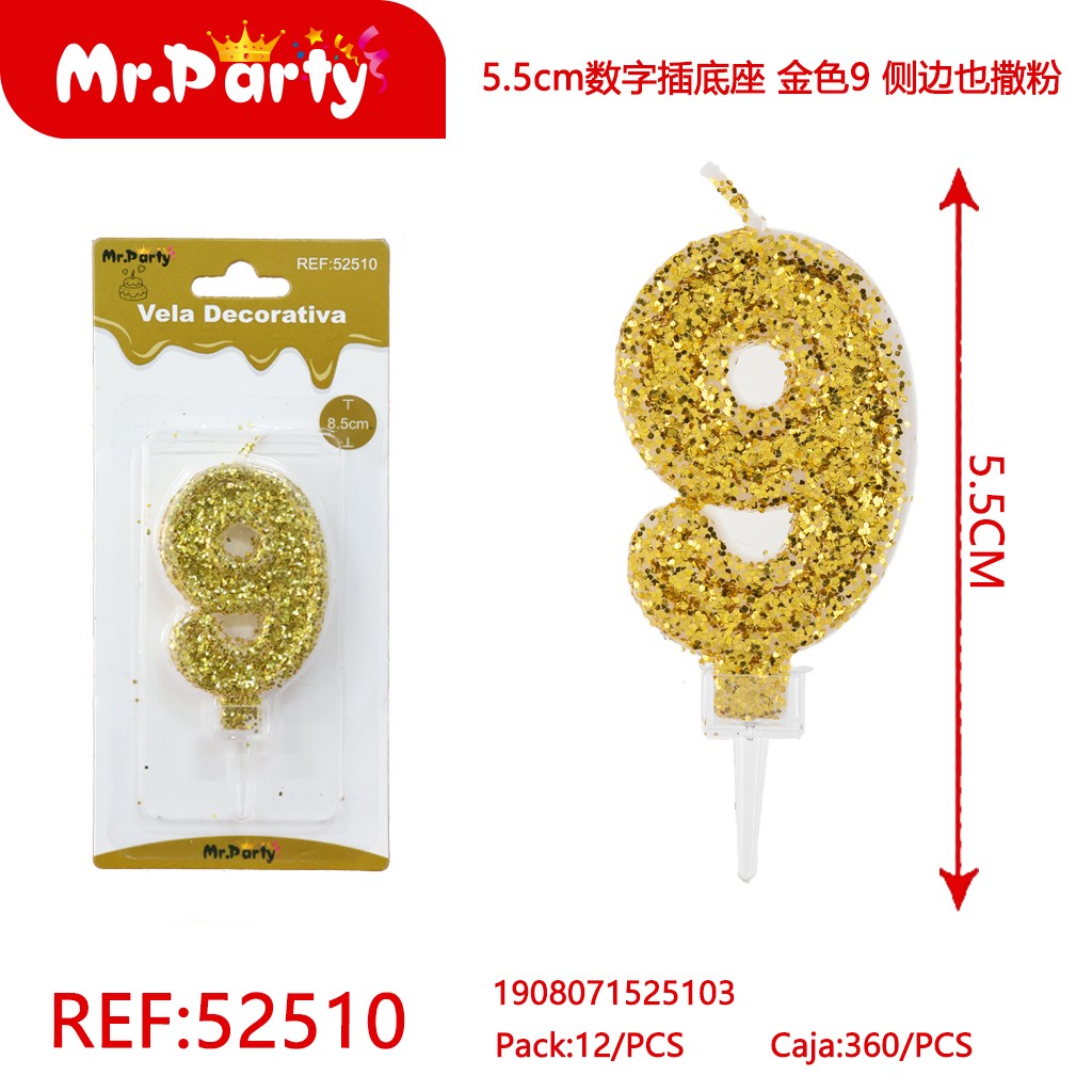 [Mr-52510] VELA DE CUMPLEANOS