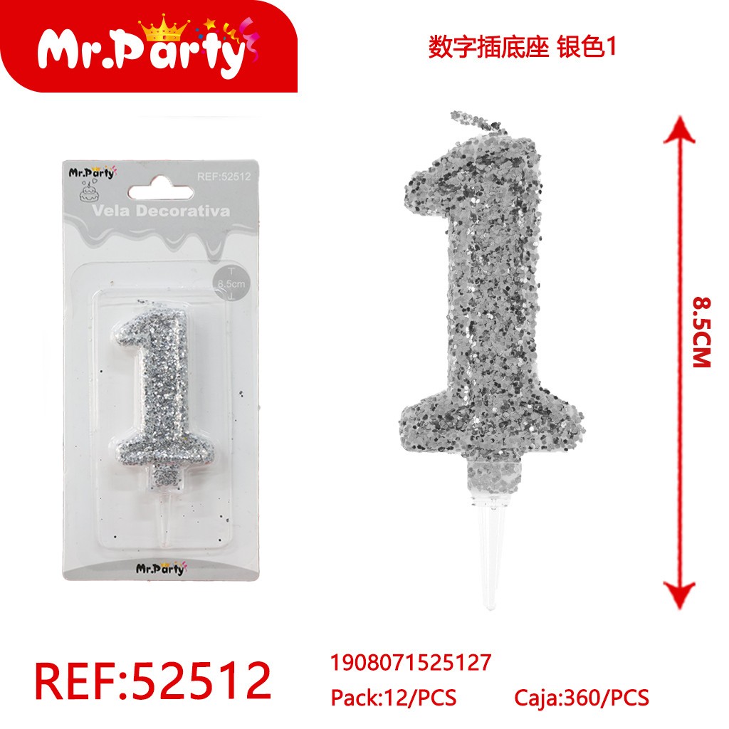 [Mr-52512] VELA DE CUMPLEANOS